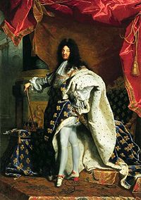 Louis XIV, The Sun King, (1638–1715), by Hyacinthe Rigaud (1701)