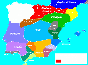 The Taifa states in 1031.
