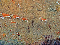 White Lady, Brandberg, Namibia