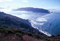 Estuary of Klamath River.