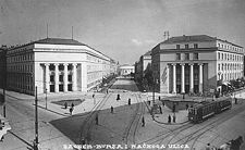 Burza square in the 1930s.