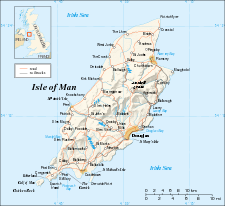 Map of the Isle of Man