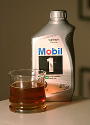 Synthetic motor oil.