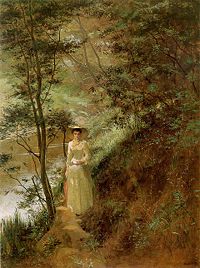 The Letter 1884, by Frederick McCubbin.