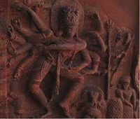Dancing Shiva in Badami