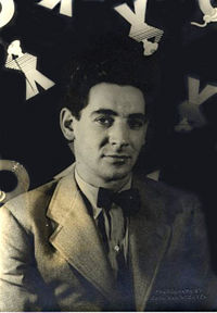 Leonard Bernstein in 1944. Photograph by Carl van Vechten