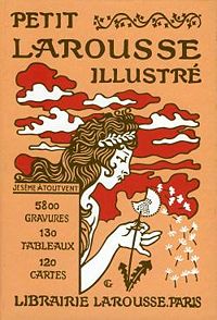 Le Petit Larousse in its original form, 1905 edition