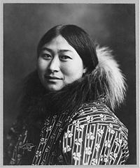 An Inupiaq woman, Nome, Alaska, c. 1907.