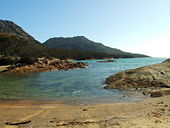 Honeymoon Bay, Freycinet National Park, East Coast of Tasmania