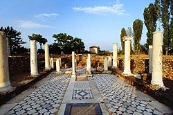 Ancient city of Heraclea Lyncestis, founded by Philip II of Macedon