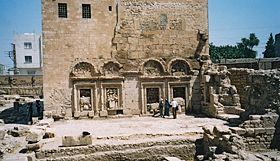 The newly excavated Church of Saint Jacob in Nisibis, where Ephrem taught and ministered.