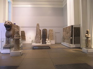 Assyrian Sculpture Collection in the British Museum