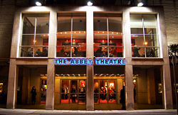 The exterior of the Abbey Theatre in 2006.