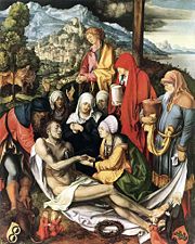 Lamentation for Christ, oil, 1500-1503