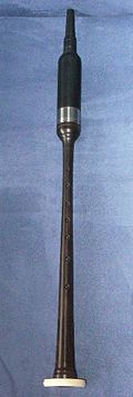 A hardwood chanter.