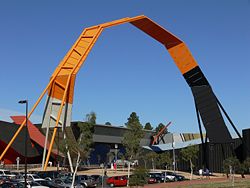 The National Museum of Australia established in 2001 records Australia's social history and is one of Canberra's most architecturally daring buildings.