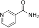Chemical structure of nicotinamide