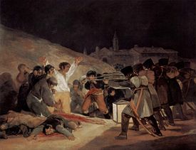 The Third of May 1808: The Execution of the Defenders of Madrid, 1814. Oil on canvas, 266 х 345 cm. Museo del Prado