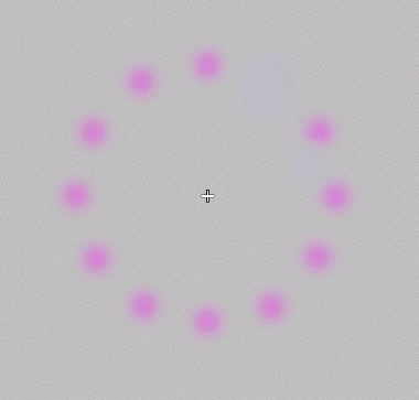 Stare at the center cross for at least 30 seconds to experience the three phenomena of the illusion.