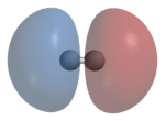 H2 1sσ* antibonding molecular orbital