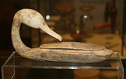 Egyptian cosmetics box from the Bronze Age.