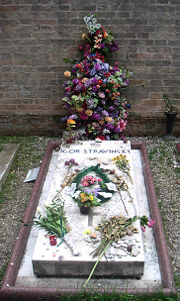 Grave of Igor Stravinsky in Isola di San Michele,