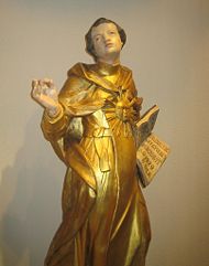 Thomas Aquinas seventeenth century sculpture