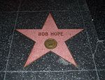 Bob Hope's Star for Television on the Hollywood Walk of Fame