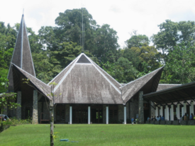 A church in Western New Guinea