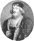 King David II Bruce, whom Philippa defeated in battle and captured