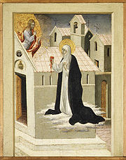 Catherine exchanges her heart with that of Jesus