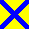 International maritime signal flag for 5