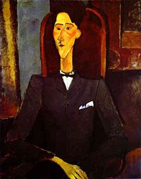 Amedeo Modigliani's portrait of French writer and film-maker Jean Cocteau, 1916