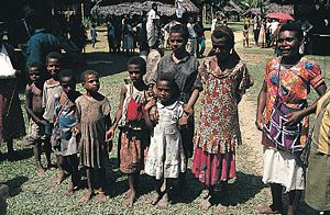 People in Papua New Guinea