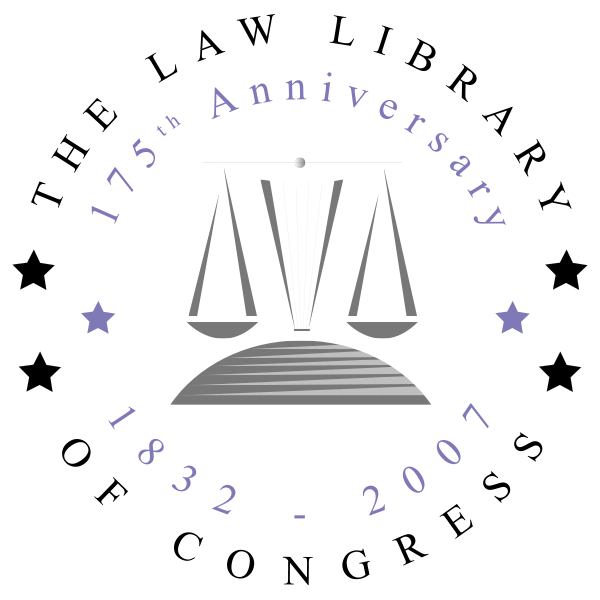 Image:US-LawLibraryOfCongress-175thLogo.svg