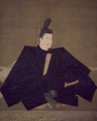 Minamoto no Yoritomo, from an 1179 hanging scroll by Fujiwara no Takanobu