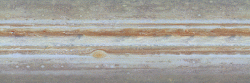 Color animation of Jupiter's cloud motion.