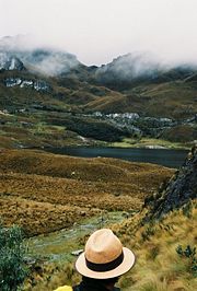 Overlooking Cajas National Park