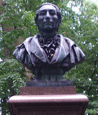 The bust of von Weber in Eutin.