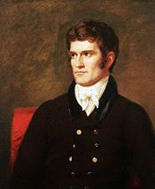 An 1822 portrait of John C. Calhoun