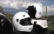 Helmets, full- and open-face