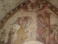La Chapelle ès Pêcheurs, situated alongside St Brélade's Parish Church, contains the best-preserved examples of medieval art in Jersey.
