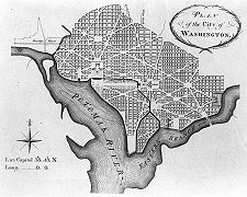 Andrew Ellicott's Plan of the City of Washington