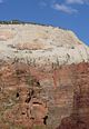 Navajo Sandstone showing its two tones