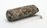 Corroded thallium rod.