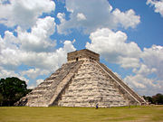 Mayan pyramid.
