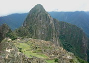 A view of Machu Picchu, "the Lost city of the Incas," which may have been built by Pachacuti as a retreat.