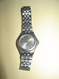 watch with titanium cover