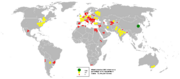 Wheat output in 2005