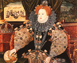 Queen Elizabeth I of England.